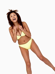Yoko Matsugane is cute and showing off her hot body in her bikini